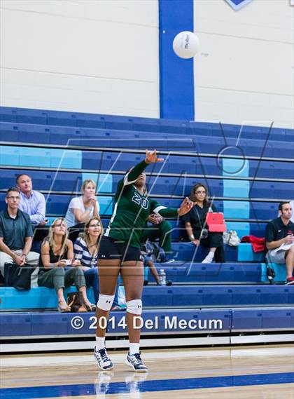 Thumbnail 2 in Academy of the Holy Names vs. Westminster Christian (Berkeley Premier) photogallery.