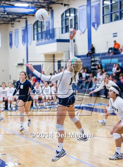Thumbnail 1 in Academy of the Holy Names vs. Westminster Christian (Berkeley Premier) photogallery.