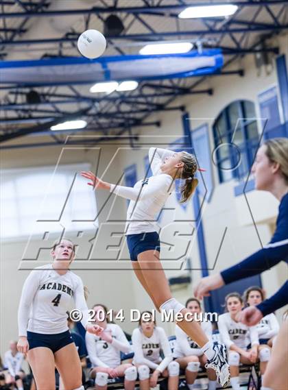 Thumbnail 3 in Academy of the Holy Names vs. Westminster Christian (Berkeley Premier) photogallery.