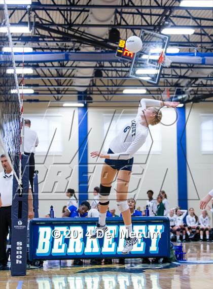 Thumbnail 3 in Academy of the Holy Names vs. Westminster Christian (Berkeley Premier) photogallery.