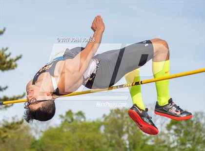 Thumbnail 2 in 50th Annual Loucks Games (Outdoor Pentathlon #2 Men's High Jump) photogallery.