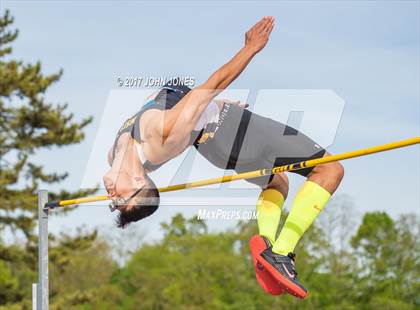 Thumbnail 1 in 50th Annual Loucks Games (Outdoor Pentathlon #2 Men's High Jump) photogallery.