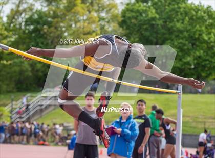 Thumbnail 2 in 50th Annual Loucks Games (Outdoor Pentathlon #2 Men's High Jump) photogallery.