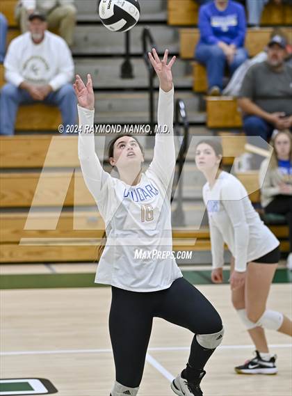 Thumbnail 1 in Greenfield-Central vs. Anderson (IHSAA 4A Section 9 First Round) photogallery.
