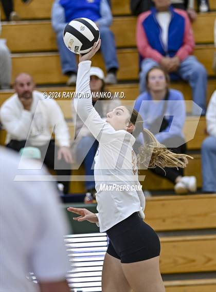 Thumbnail 3 in Greenfield-Central vs. Anderson (IHSAA 4A Section 9 First Round) photogallery.