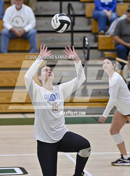Thumbnail 2 in Greenfield-Central vs. Anderson (IHSAA 4A Section 9 First Round) photogallery.