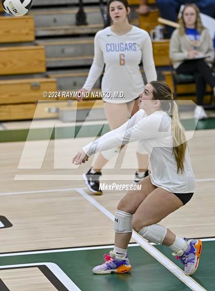 Thumbnail 3 in Greenfield-Central vs. Anderson (IHSAA 4A Section 9 First Round) photogallery.
