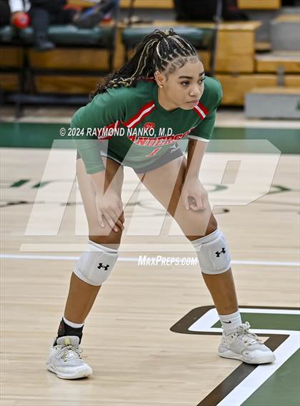Thumbnail 2 in Greenfield-Central vs. Anderson (IHSAA 4A Section 9 First Round) photogallery.