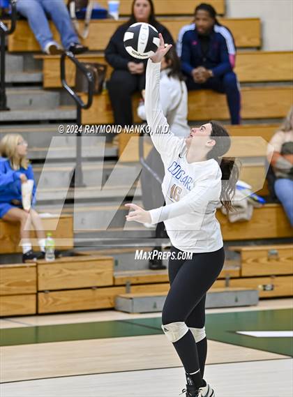 Thumbnail 2 in Greenfield-Central vs. Anderson (IHSAA 4A Section 9 First Round) photogallery.