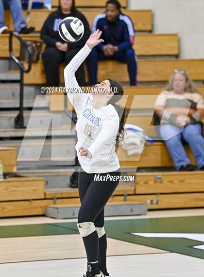 Thumbnail 1 in Greenfield-Central vs. Anderson (IHSAA 4A Section 9 First Round) photogallery.