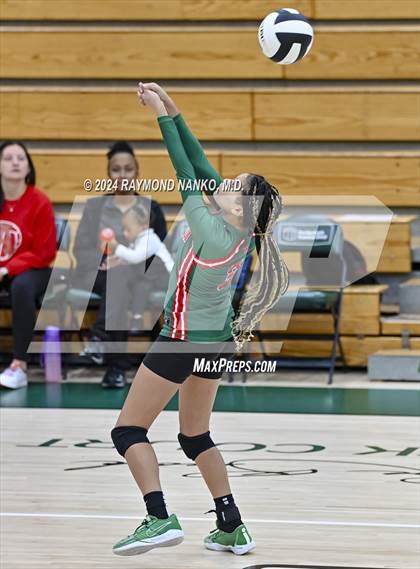 Thumbnail 3 in Greenfield-Central vs. Anderson (IHSAA 4A Section 9 First Round) photogallery.