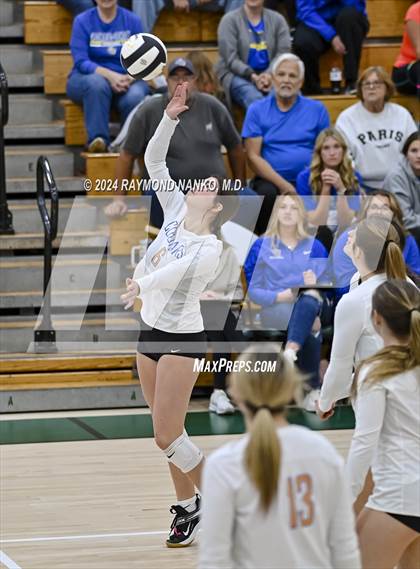 Thumbnail 3 in Greenfield-Central vs. Anderson (IHSAA 4A Section 9 First Round) photogallery.