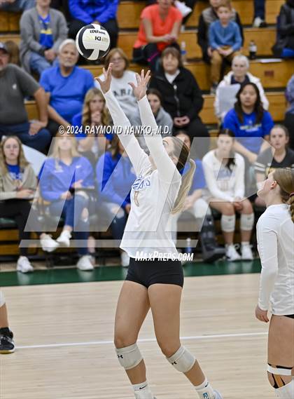 Thumbnail 1 in Greenfield-Central vs. Anderson (IHSAA 4A Section 9 First Round) photogallery.