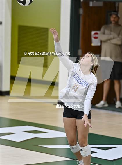 Thumbnail 1 in Greenfield-Central vs. Anderson (IHSAA 4A Section 9 First Round) photogallery.