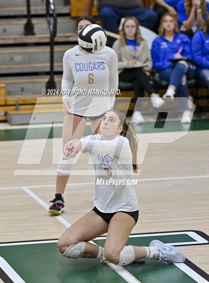 Thumbnail 2 in Greenfield-Central vs. Anderson (IHSAA 4A Section 9 First Round) photogallery.