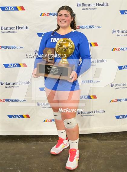Thumbnail 1 in Valley Christian vs Snowflake (AIA 3A Final - Awards) photogallery.
