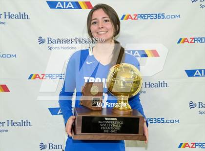 Thumbnail 1 in Valley Christian vs Snowflake (AIA 3A Final - Awards) photogallery.