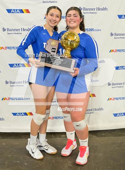 Thumbnail 1 in Valley Christian vs Snowflake (AIA 3A Final - Awards) photogallery.