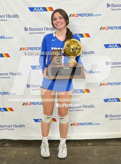 Thumbnail 1 in Valley Christian vs Snowflake (AIA 3A Final - Awards) photogallery.