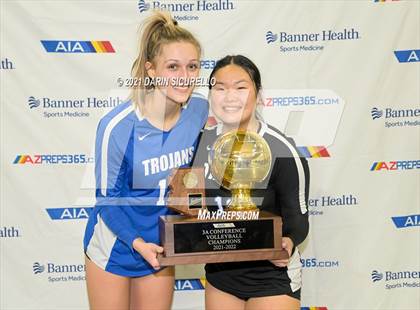 Thumbnail 1 in Valley Christian vs Snowflake (AIA 3A Final - Awards) photogallery.