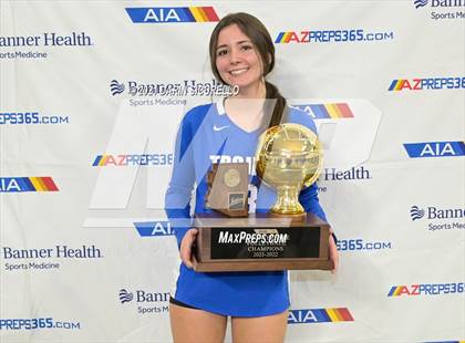 Thumbnail 3 in Valley Christian vs Snowflake (AIA 3A Final - Awards) photogallery.