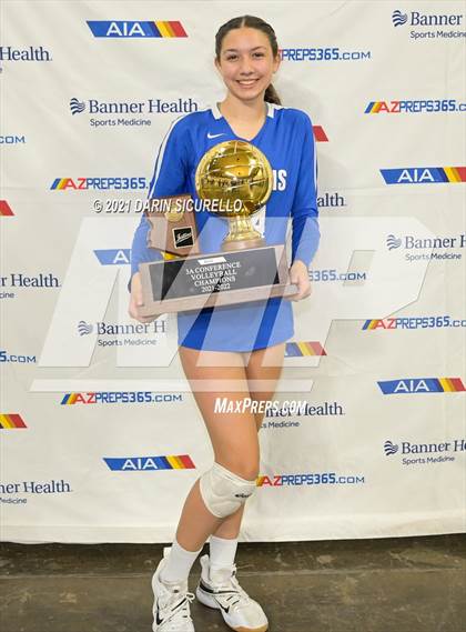 Thumbnail 1 in Valley Christian vs Snowflake (AIA 3A Final - Awards) photogallery.
