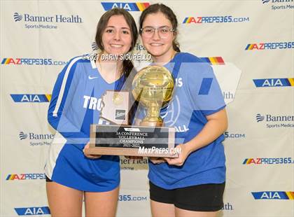 Thumbnail 1 in Valley Christian vs Snowflake (AIA 3A Final - Awards) photogallery.