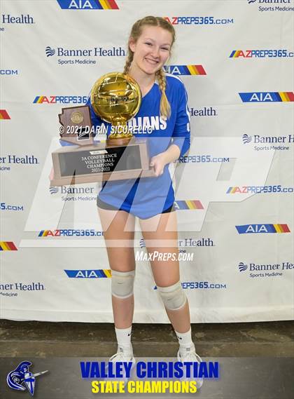 Thumbnail 1 in Valley Christian vs Snowflake (AIA 3A Final - Awards) photogallery.