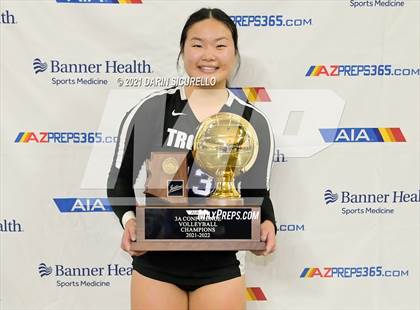 Thumbnail 1 in Valley Christian vs Snowflake (AIA 3A Final - Awards) photogallery.