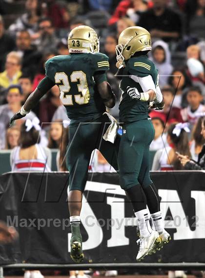Thumbnail 2 in Long Beach Poly vs. Mater Dei (CIF SS PAC 5 Final) photogallery.
