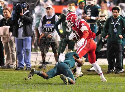 Thumbnail 3 in Long Beach Poly vs. Mater Dei (CIF SS PAC 5 Final) photogallery.