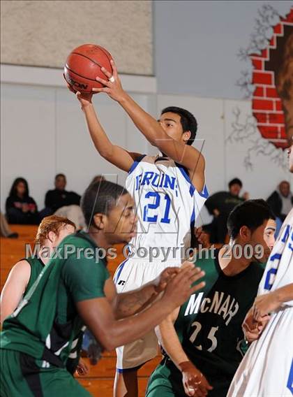 Thumbnail 2 in McNair vs. Bear Creek (Bruin Shoot-Out) photogallery.