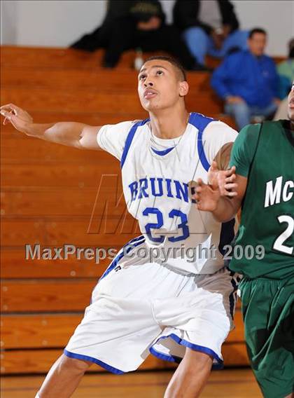 Thumbnail 2 in McNair vs. Bear Creek (Bruin Shoot-Out) photogallery.