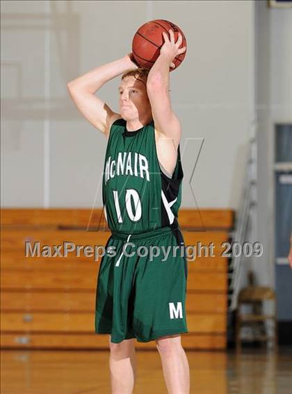 Thumbnail 3 in McNair vs. Bear Creek (Bruin Shoot-Out) photogallery.