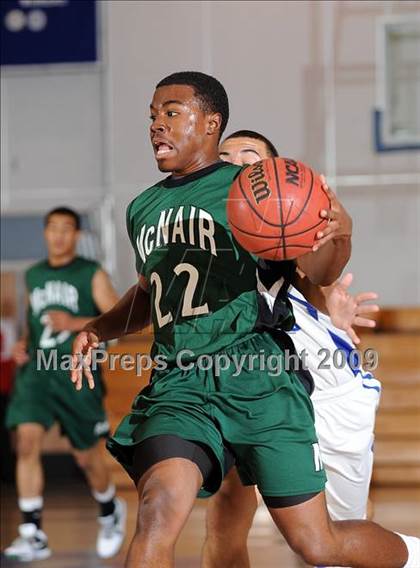 Thumbnail 2 in McNair vs. Bear Creek (Bruin Shoot-Out) photogallery.