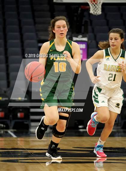 Thumbnail 2 in Rio Americano vs. Placer @ Golden 1 Center photogallery.