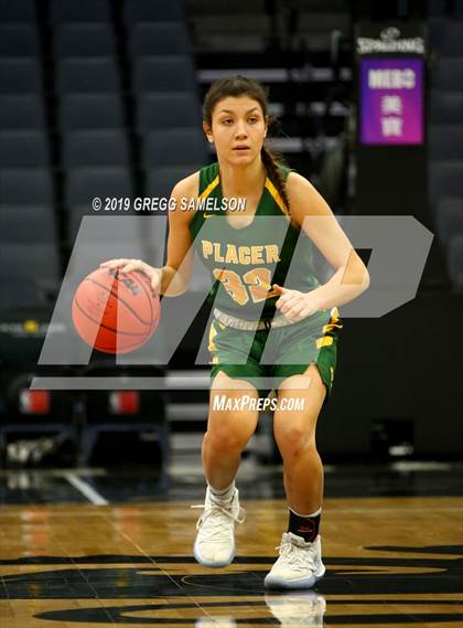 Thumbnail 3 in Rio Americano vs. Placer @ Golden 1 Center photogallery.