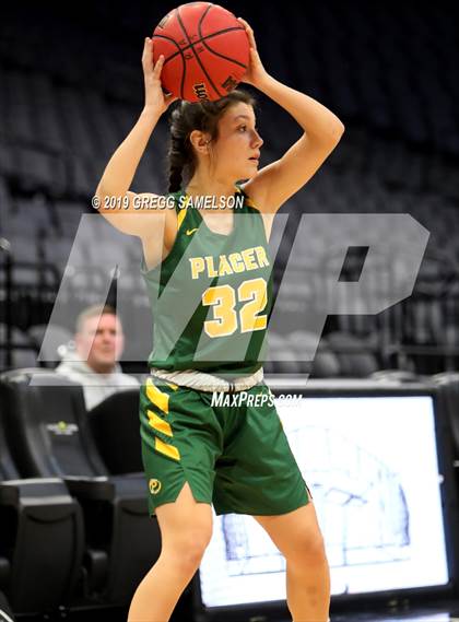 Thumbnail 3 in Rio Americano vs. Placer @ Golden 1 Center photogallery.