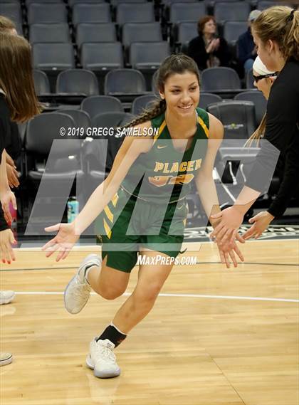Thumbnail 3 in Rio Americano vs. Placer @ Golden 1 Center photogallery.
