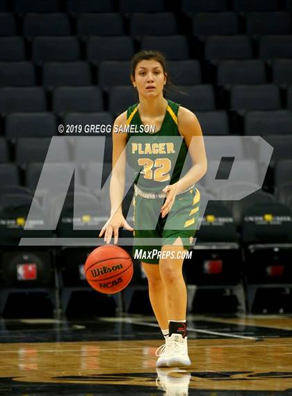 Thumbnail 2 in Rio Americano vs. Placer @ Golden 1 Center photogallery.