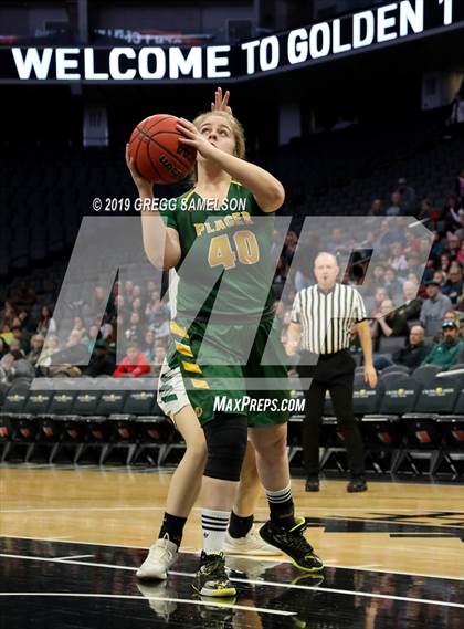 Thumbnail 3 in Rio Americano vs. Placer @ Golden 1 Center photogallery.