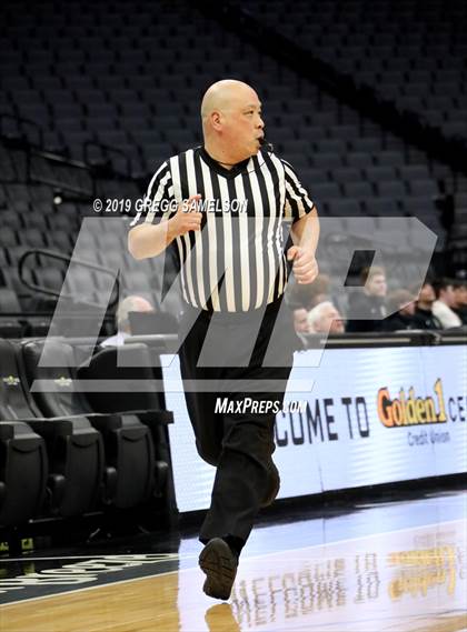 Thumbnail 1 in Rio Americano vs. Placer @ Golden 1 Center photogallery.