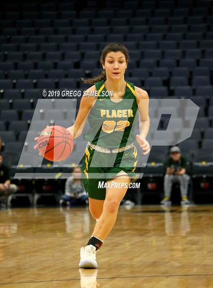 Thumbnail 2 in Rio Americano vs. Placer @ Golden 1 Center photogallery.