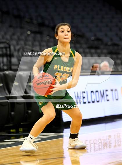 Thumbnail 1 in Rio Americano vs. Placer @ Golden 1 Center photogallery.
