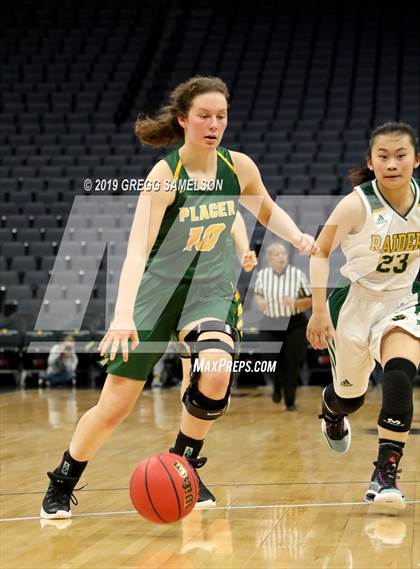 Thumbnail 1 in Rio Americano vs. Placer @ Golden 1 Center photogallery.