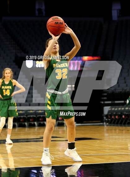 Thumbnail 3 in Rio Americano vs. Placer @ Golden 1 Center photogallery.
