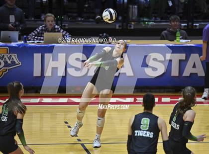 Thumbnail 3 in Yorktown vs. Carroll (IHSAA 4A State Final)   photogallery.