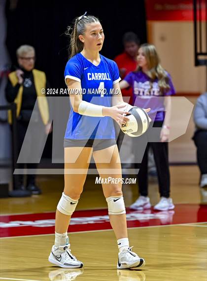 Thumbnail 2 in Yorktown vs. Carroll (IHSAA 4A State Final)   photogallery.