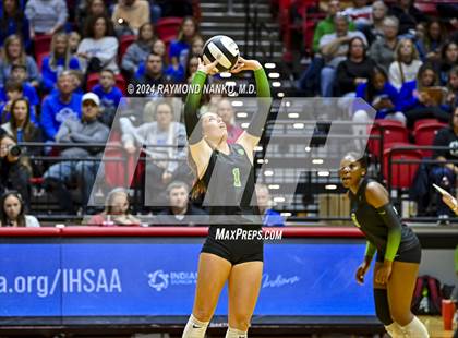 Thumbnail 3 in Yorktown vs. Carroll (IHSAA 4A State Final)   photogallery.