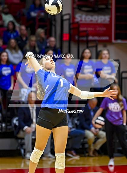 Thumbnail 1 in Yorktown vs. Carroll (IHSAA 4A State Final)   photogallery.